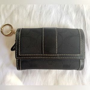 Coach Signature Wallet with Key Ring Holder